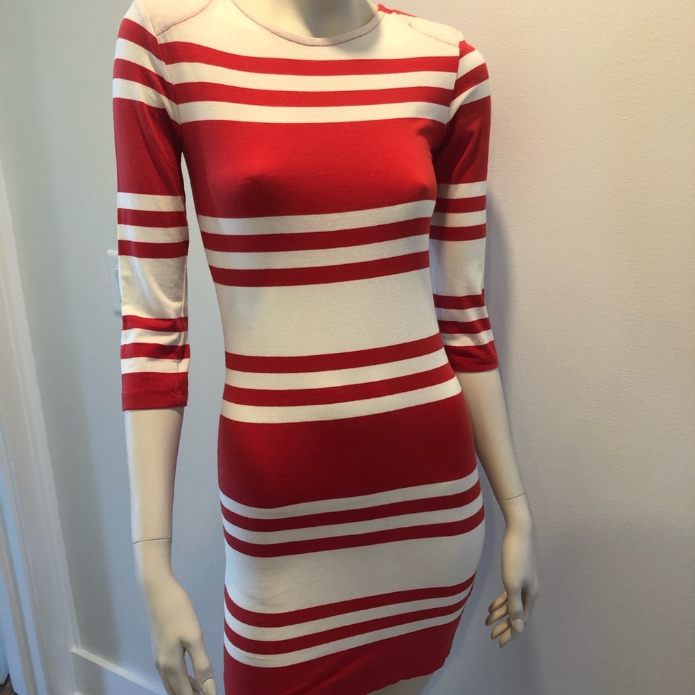 French Connection Striped Dress 6
